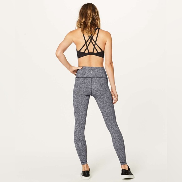 Lululemon Wunder Under Hi-Rise 7/8 Tight *25" Heathered Black size 4 - Picture 4 of 9